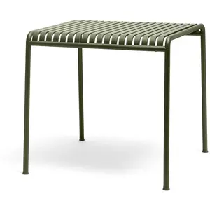 Table à manger d'extérieur en métal olive 82,5x90cm Palissade - HAY pas cher
