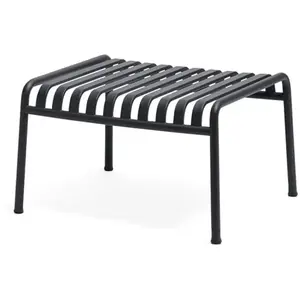 Ottoman de jardin en métal anthracite Palissade - HAY
