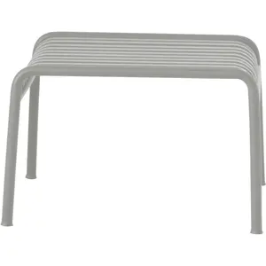 Ottoman de jardin en métal gris Palissade - HAY pas cher