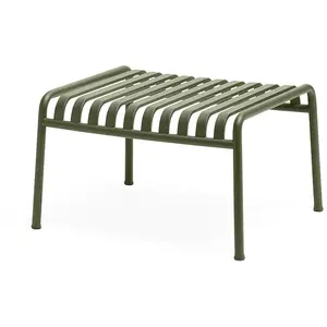 Ottoman de jardin en métal olive Palissade - HAY pas cher