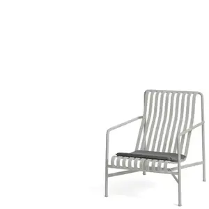 Fauteuil de jardin lounge en métal anthracite 73x88cm Palissade - HAY pas cher