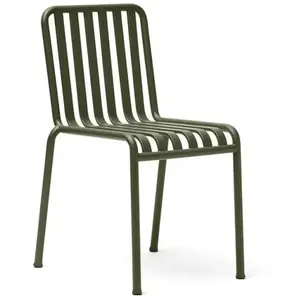 Chaise de jardin en métal olive Palissade - HAY pas cher
