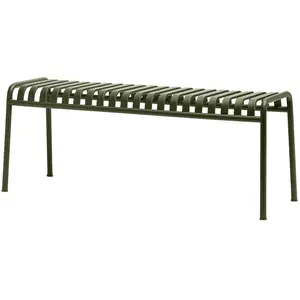 Comparateur de prix : Banc de jardin en métal olive Palissade - HAY