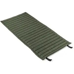 Coussin de fauteuil matelassé olive Palissade - HAY
