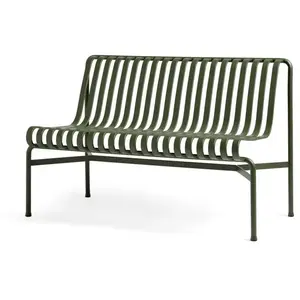 Banc de jardin sans accoudoirs en métal anthracite Palissade - HAYVendu pararchiproducts