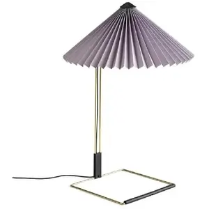 Lampe à poser - HAY - Matin - LED - Coton - Métal - H52cm Lavande pas cher