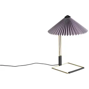 Hay MATIN SMALL-Lampe à poser LED Coton/Métal H38cm pas cher