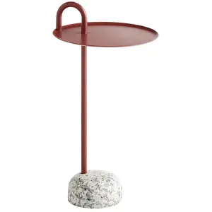 Hay - Table d'appoint Bowler - Rouge - Acier laqué époxy - Designer Shane SchneckVendu parmade-in-design