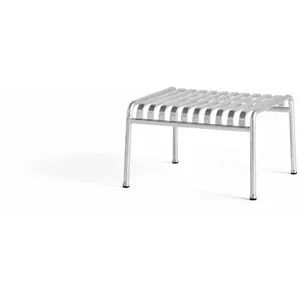 Ottoman de jardin en métal gris galvanisé Palissade - HAY pas cher
