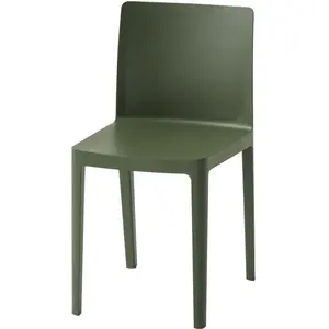 Chaise vert olive recyclée Elémentaire - Hay pas cher