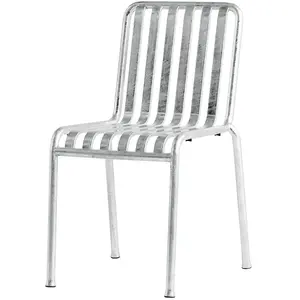 Chaise de jardin en métal gris galvanisé Palissade - HAY pas cher
