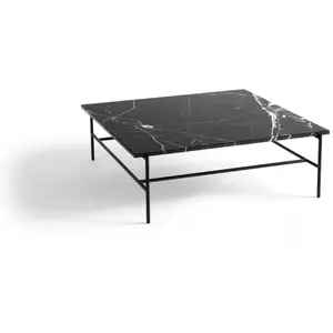 Table d'appoint rectangulaire Rebar - noir Hay
