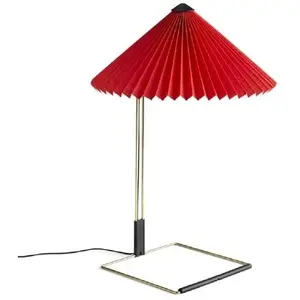 Hay MATIN LARGE-Lampe à poser LED Coton/Métal H52cm pas cher