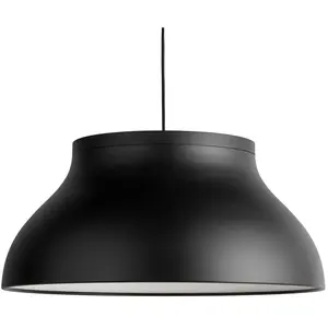 HAY PC L suspension avec diffuseur, noireVendu parluminaire