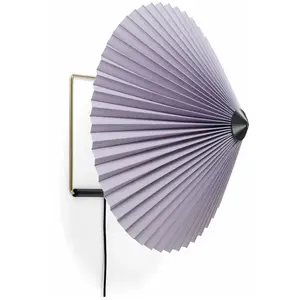 Hay MATIN LARGE-Applique murale LED avec Câble Coton/Métal L38cm