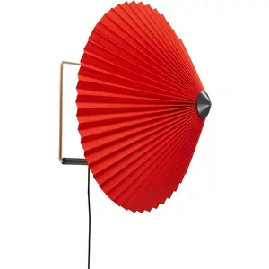 Hay MATIN LARGE-Applique murale LED avec Câble Coton/Métal L38cm