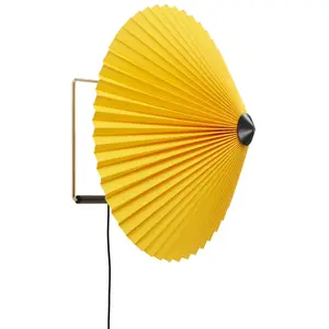 Hay MATIN LARGE-Applique murale LED avec Câble Coton/Métal L38cm