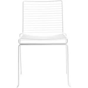 Chaise en métal blanc Hee - HAY pas cher