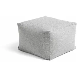 HAY Pouf en Coton Gris 540828 - Hauteur : 40 cm - Profondeur : 59 cm - Longueur : 59 cmVendu paramazon