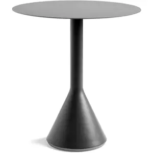 Table cone anthracite Ø70 Palissade - HAY pas cher