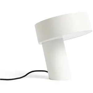 Comparateur de prix : Lampe de table en aluminium blanc Slant - Hay