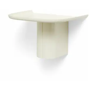 Étagère murale en aluminium crème S Korpus - HAY