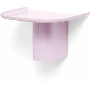 Étagère murale en aluminium rose S Korpus - HAY