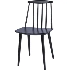 Chaise J77 - noir Hay pas cher