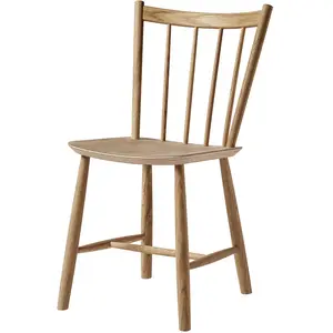 Chaise en bois de chêne naturel - HAY pas cher