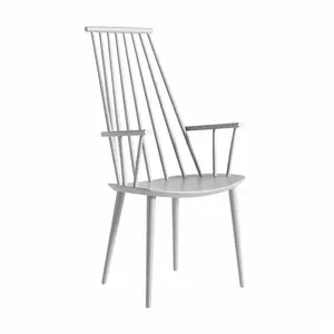 Chaise en bois de hêtre gris clair J 110 - HAY pas cher