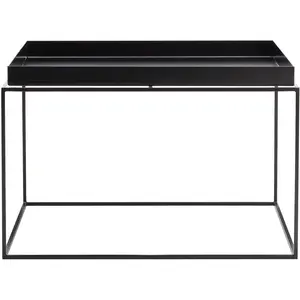 Hay - Table d'appoint Tray - Noir - Acier laqué - Designer Hay StudioVendu parmade-in-design