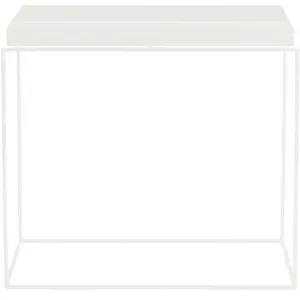 Hay - Table d'appoint Tray - Blanc - Acier laqué - Designer Hay StudioVendu parmade-in-design