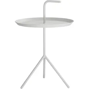 Comparateur de prix : Table d'appoint en métal blanc DLM - HAY