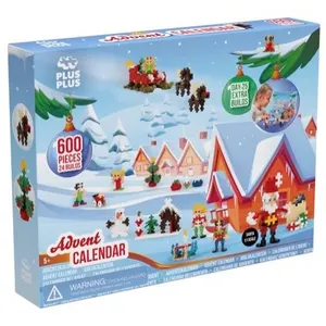 Jeu de construction Plus Plus Calendrier de l'Avent pas cher