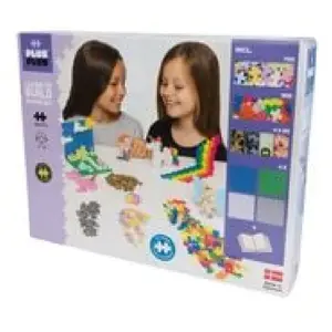 Comparateur de prix : Kontiki Kit de construction Plus Plus Mega Pastel 1200 pièces
