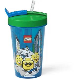 Comparateur de prix : LEGO gobelet avec paille Iconic bleu/vert