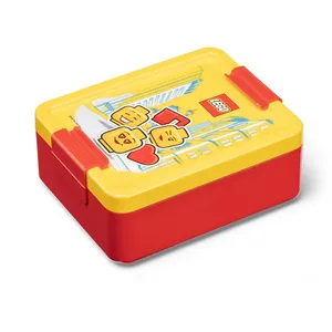 LEGO poubelle à pain Iconic Girl junior 17 x 13,5 cm PP jaune/rougeVendu parfnac