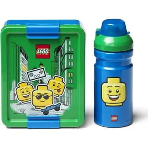 Comparateur de prix : LEGO vaisselle Iconic 2 pièces vert / bleu