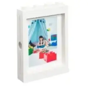 Comparateur de prix : Room Copenhagen Cadre photo - LEGO - 26,8 x 19,3 cm - Polypropylène - Blanc - Empilable