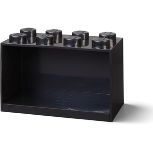 Comparateur de prix : Room Copenhagen Étagère Brique 8 Boutons Lego, Noir