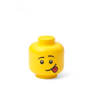 Comparateur de prix : LEGO boîte de rangement tête Silly mini 10 x 11 cm polypropylène jaune