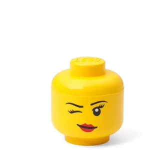 Comparateur de prix : Room Copenhagen 40331727 Rangement Lego Mini en Forme de tête, Winking
