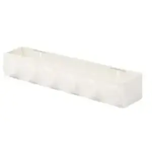 LEGO Autre Étagère en forme de brique longue - blanche 5006615 pas cher