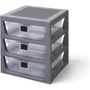 Room Copenhagen Lego LEGO - Système de rangement à 3 tiroirs - gris - 5006608 pas cher