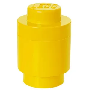 Comparateur de prix : LEGO pierre de stockage ronde 1 nop 12,3 x 18 cm polypropylène jaune