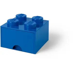 Comparateur de prix : LEGO Autre Brique bleue de rangement à tiroir 4 tenons 5006130