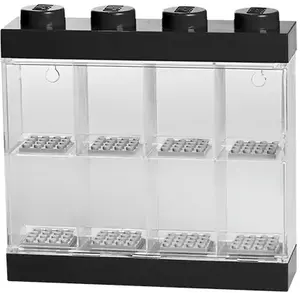 LEGO Minifigures Boîte de présentation pour 8 figurines - noire 5006152 pas cher