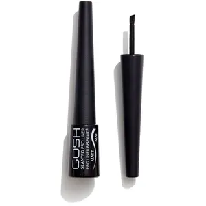 Eyeliner bisauté waterproof n°02 Noir matte - Slanted Pro Liner GOSH pas cher