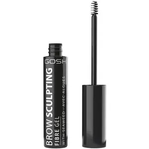 Gosh Brow Sculpting Fibre Gel gel sourcils avec brosse teinte 002 Chestnut 8 ml pas cher