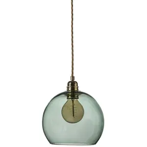 EBB & FLOW Rowan suspension doré/fumée or Ø 22 cm